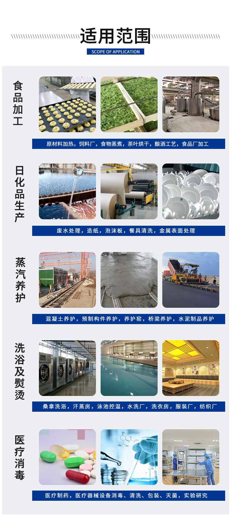 定制款-燃油燃气蒸汽发生器(规格齐全)